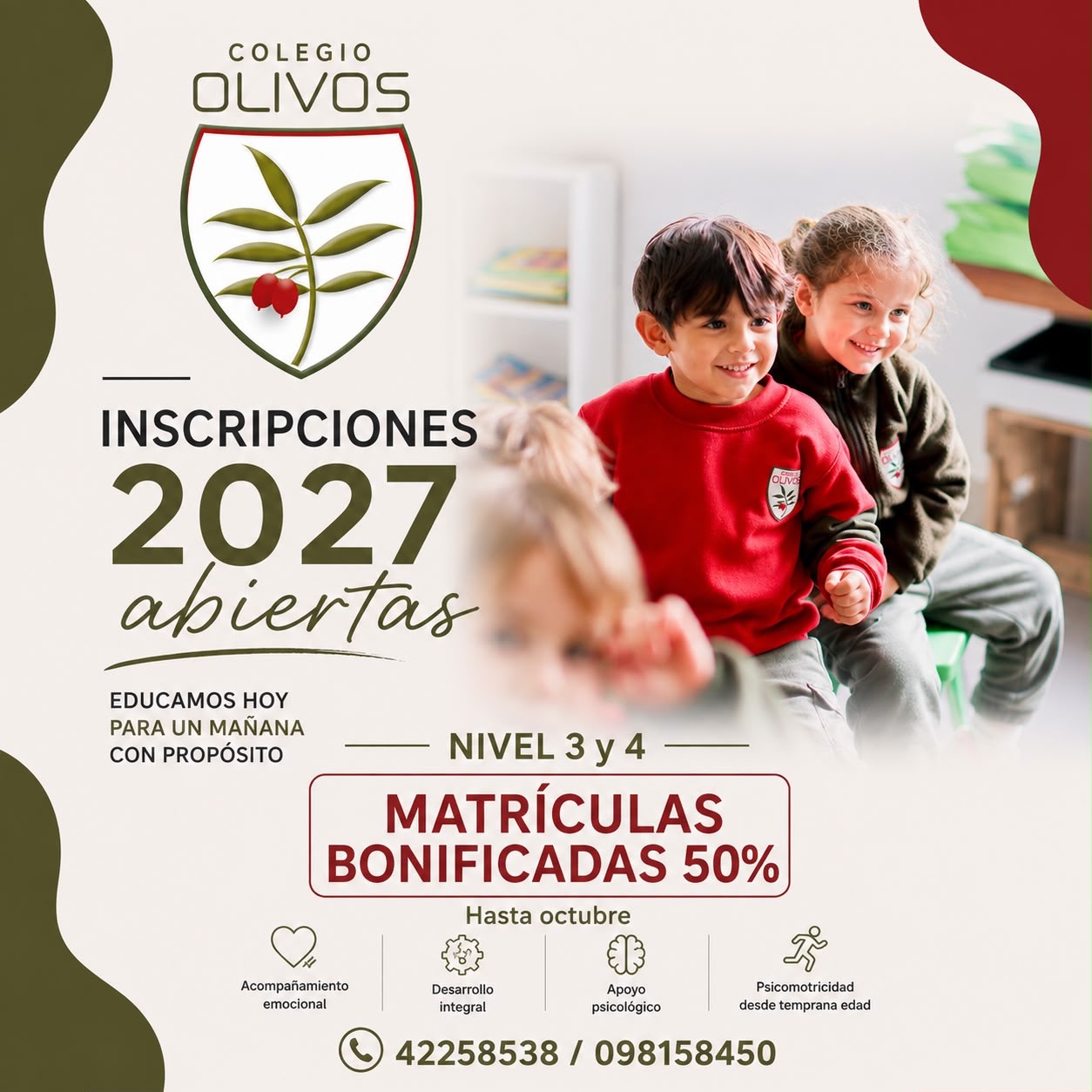 Nivel 3 y 4Matricula 50off